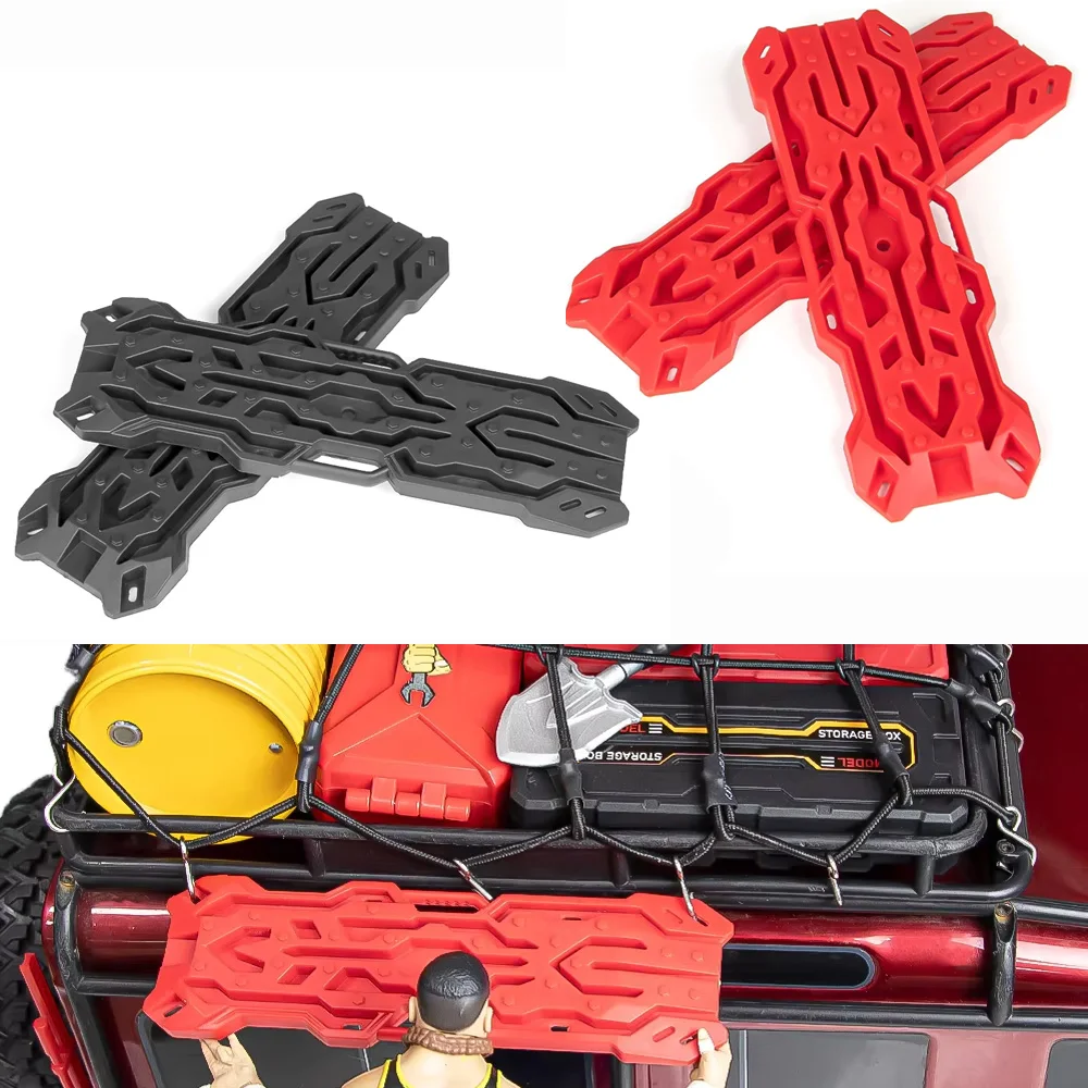 2pcs Plastic Escape Board Decoration for 1/10 RC Crawler Car Traxxas TRX4 Defender Bronco TRX6 AXIAL SCX10 D90 DIY Accessorie