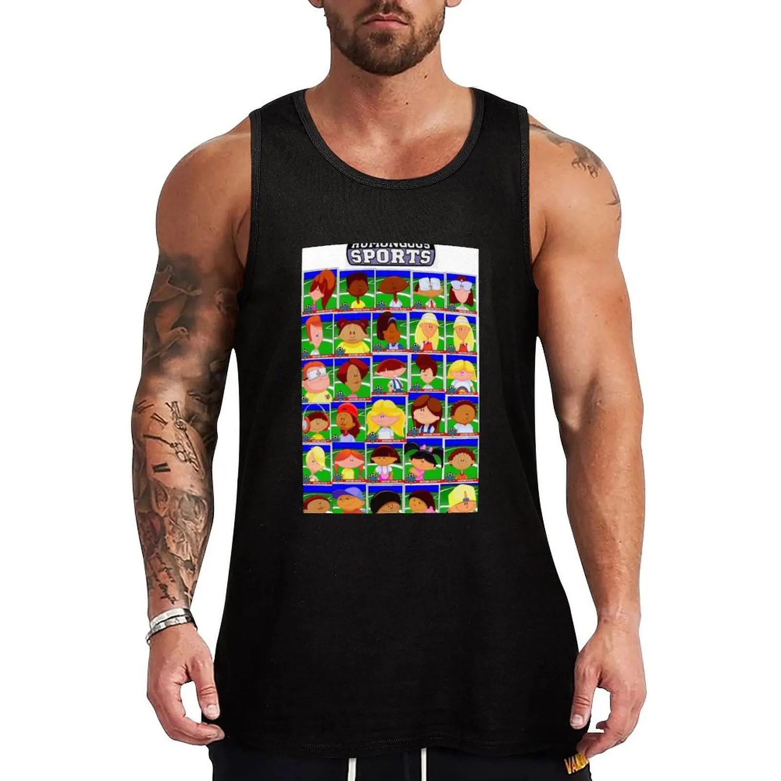 Backyard sports kids collage Tank Top Man summer clothes clothes for men gym shirt man