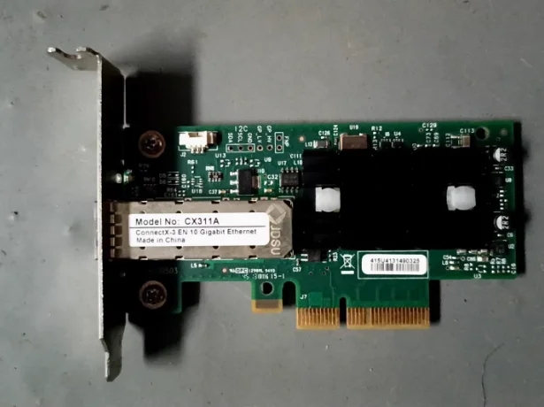 For Mellanox MCX311A-XCAT MCX312A-XCBT ConnectX-3  CX311A CX312A 10 Gigabit Fiber Network Card Adapter