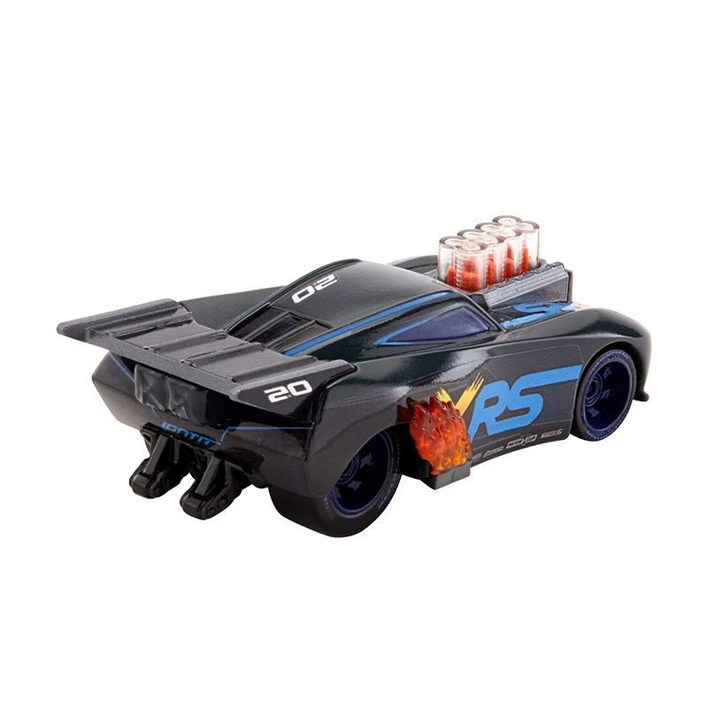 Disney Cars arabalar XRS sürükle yarış single serisi yıldırım Mcqueen Curz 1 1: 55 ölçekli Die-Cast araç Metal oyuncak çocuklar için