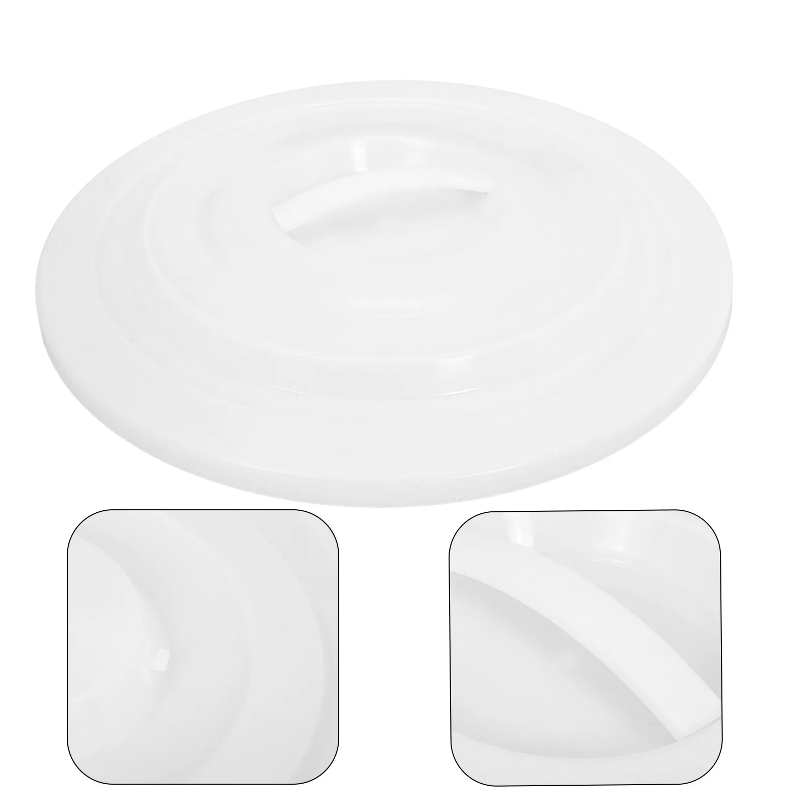 

Trash Can Lid Heavy Duty Cover Replacement for Household Garden Bucket Seal Leak Proof Outdoor Garbage Can Part