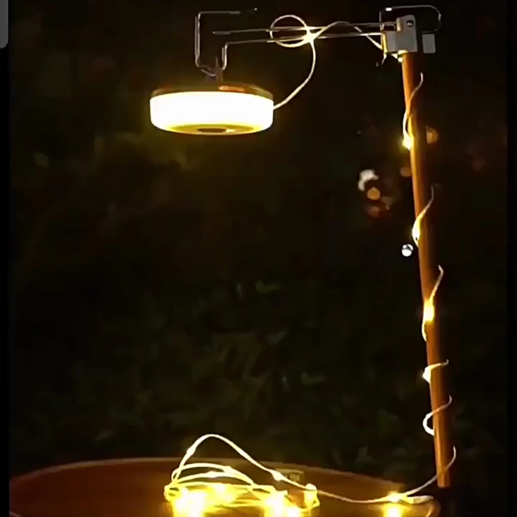 

ABS Camping Lights Outdoor String Lights Convenient And Versatile Whole Machine Waterproof