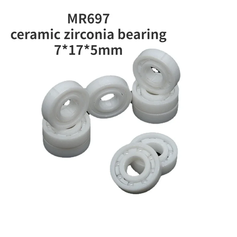

Ceramic bearing MR697 low noise self-wetting ceramic material zirconia 7*17*5mm