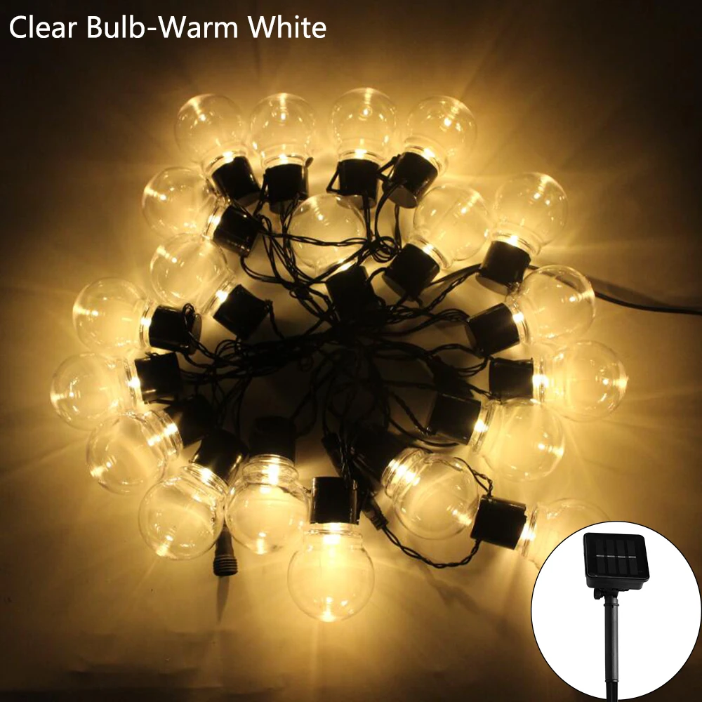 Topdii LED Solar String Lights 6