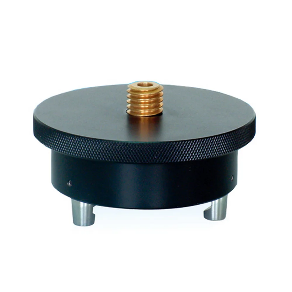 FG01TP Aluminum Copper Adapter 5/8 'x 11 Threaded, Black for GPS Measurement Tripod Instrument Parts and Accessories