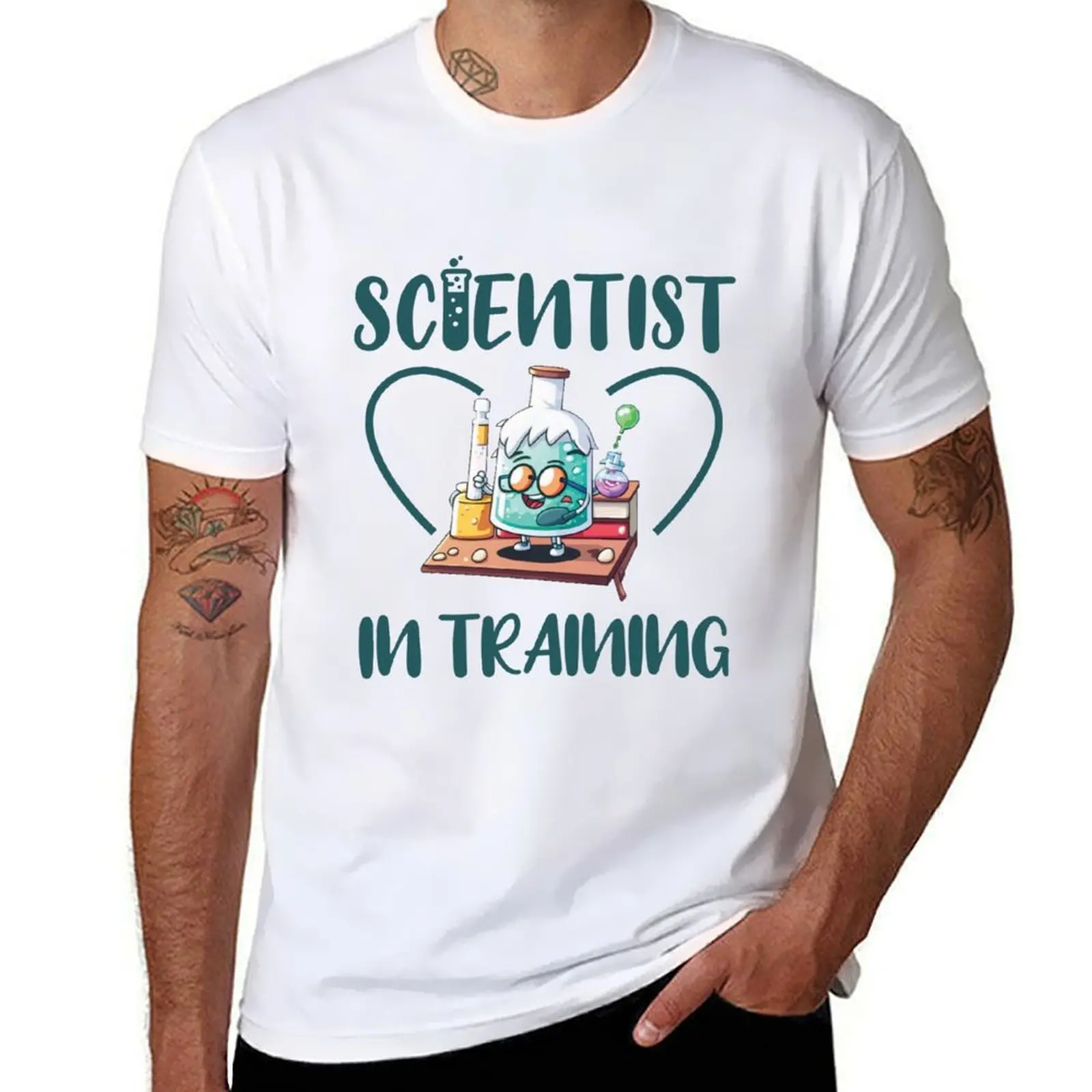 

Scientist in Training T-Shirt man t shirts cotton t shirts cotton 100% T-Shirt