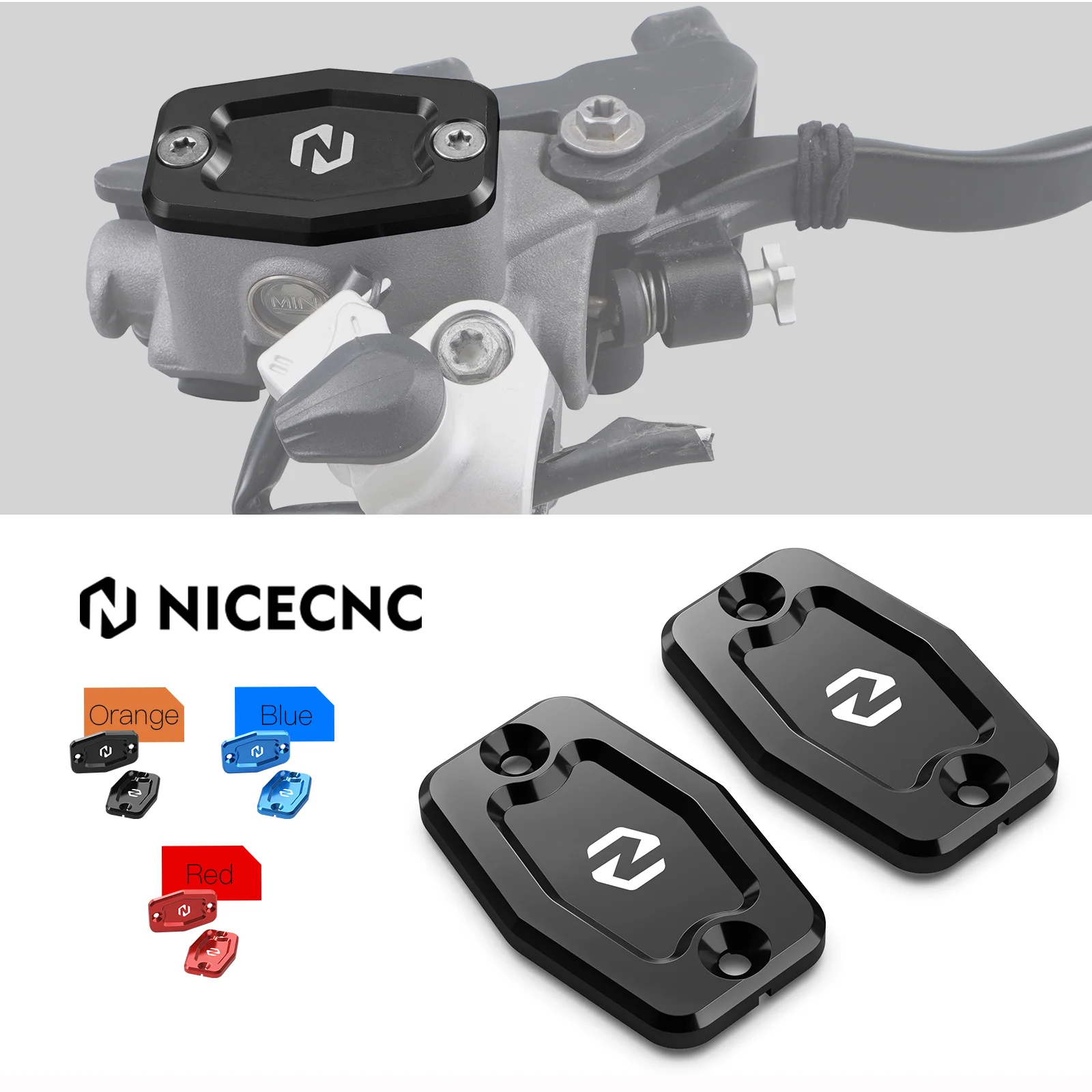 

For GasGas EC300 EC350F EC 250 300 250F 350F ECF 2021 2022 2023 2024 Motorcycle Front Brake Clutch Fluid Reservoir Cover Cap