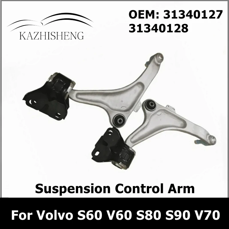 

Front Suspension Steering Ball Joint Control Arm for Volvo S60 V60 P3 S80 S90 V70 31340127 31340128