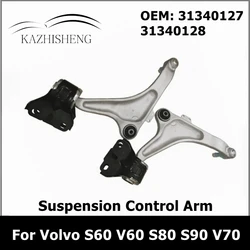 Front Suspension Steering Ball Joint Control Arm for Volvo S60 V60 P3 S80 S90 V70 31340127 31340128