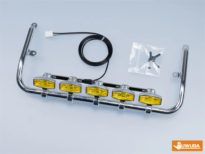 RC Muldenkipper LED-Dach-Scheinwerfer für 1/14 Tamiya TGX Auto-Zubehör – Detail 5