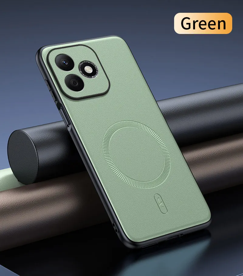 Für Honor 600 lite Hülle Magnetische Leder-Schutzhülle Anti-Fingerabdruck Rutschfeste PC+TPU Hülle Für Honor 600 lite – Detail 22