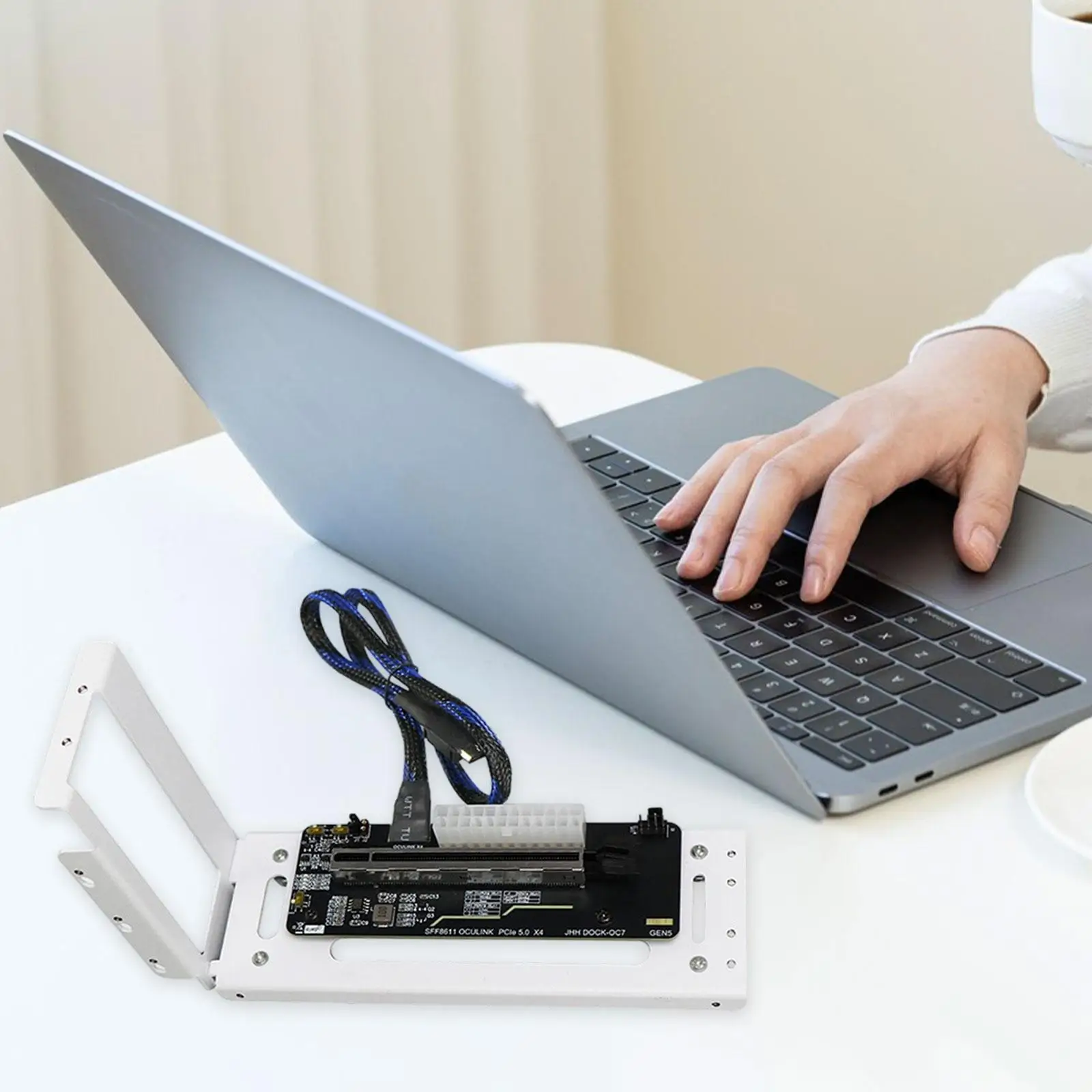 

External Graphics Card GPU Dock, Parts, Versatile, Practical, Easy Power Supply, Easy to Use, Adapter Bracket