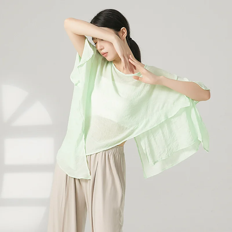 قمم الرقص، ملابس الممارسة، أجنحة الزيز، ملابس الشاش على الطراز الصيني، ملابس الرقص الكلاسيكي للرقص الصيني، واقي من الشمس