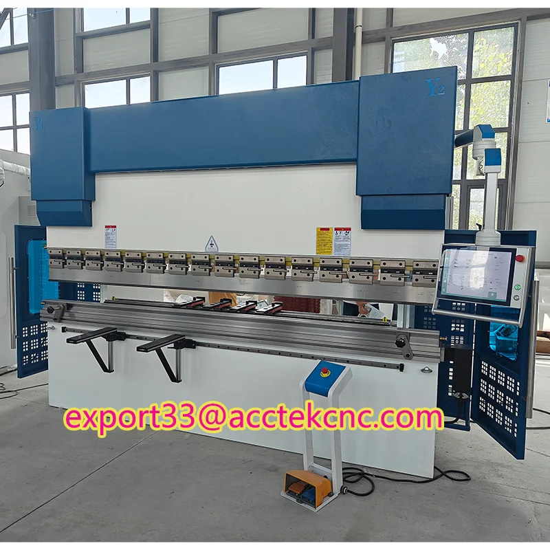 Prensa Hidráulica CNC AccTek W - Hydraulic Sheet Metal Bender Press Brake avaliação e preço