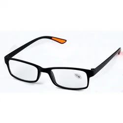 3 Units Ultralight Tr90 Rectangle Reading Glasses Classic Black Tea Portable Magnifier +75 +125 +175 +225 +275 +325 +375