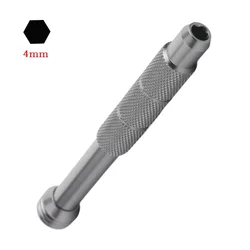 Precision Screwdriver Bit Holder Bearing Aluminium Alloy Magnetic Screwdriver Bolt Handle For H4mm Screw Driver Bits