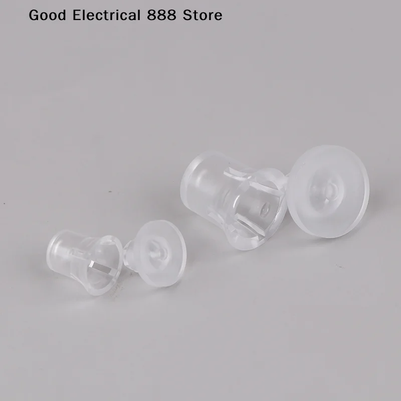 【GE】10PCS PC Translucent Advertising Nail Glass Nail Bracket Invisible Plastic Screw Frosted Screw Accessories Wholesale
