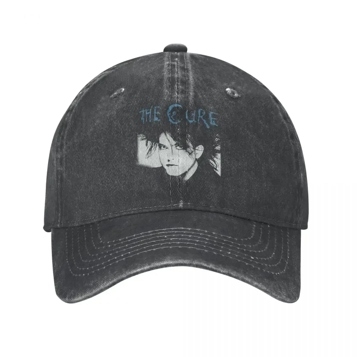 

Cure Robert Smith1986 Unisex Style Baseball Cap Rock Distressed Washed Caps Hat Outdoor Activities Adjustable Fit Snapback Cap