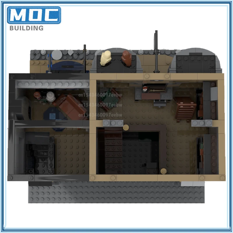 

Строительные блоки MOC, средневековый замок, ледяная крепость, модель сцены, вид на улицу, кирпичи, сделай сам, сборка, креативные игрушки, рождественские подарки