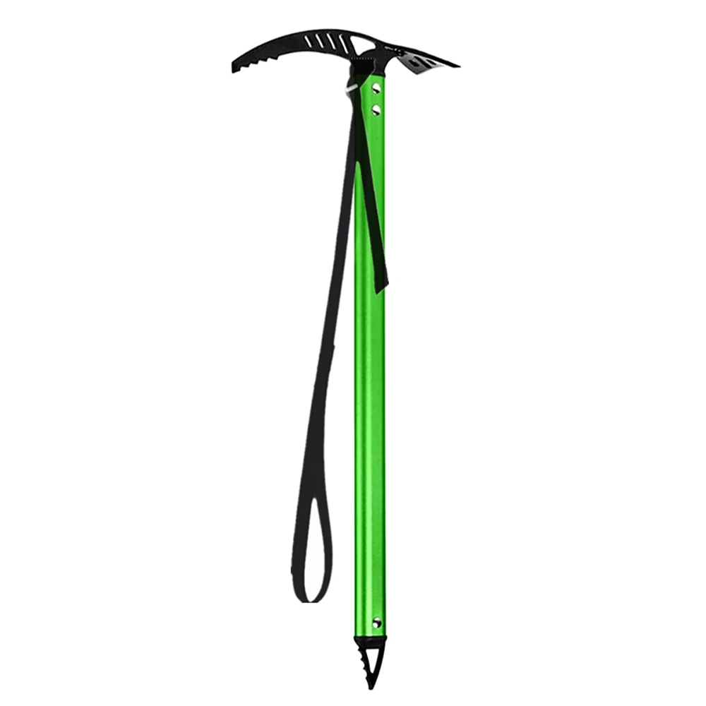 Montañismo de aleación de aluminio para acampar al aire libre, 70cm, selección para caminar, montañismo, escalada