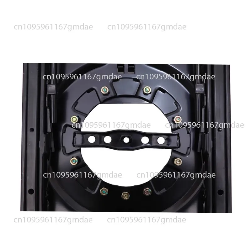

RV car seat modification 360 degree rotation front and rear moving slide rail base slide rail turntable combination