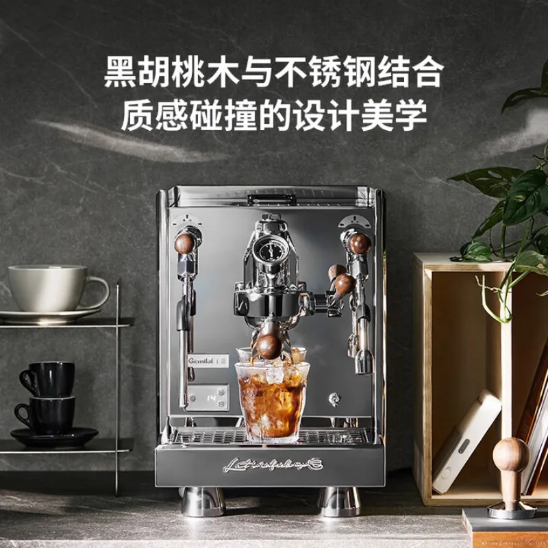 Semi-automatic coffee machine E61 brewing head High performance household, commercial child and mother boiler G3035 stainless - Image 4