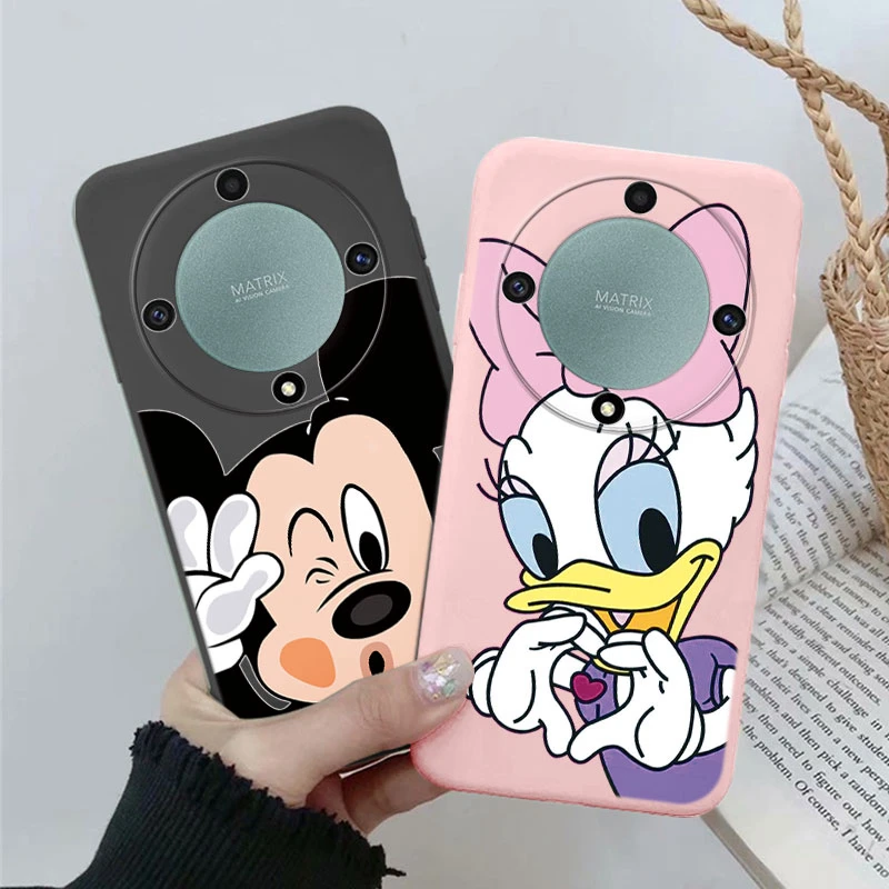 For Honor X6 X8 X9a Magic 5 6 Lite X9b X8a X7a X6a  X8b X6b X5b 50 Lite Huawei Mate 20 Pro Cute Mickey Minnie Cartoon Phone Case