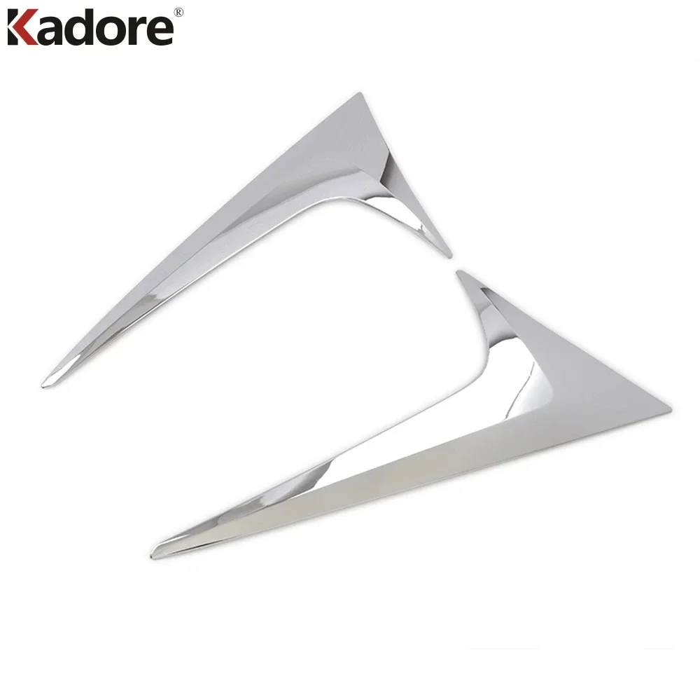 Rear Window Cover Trim For Mazda CX-5 CX5 KF 2017-2021 2022 2023 2024 Chrome Car Side Wing Spoiler Triangle Frame Accessories view 5