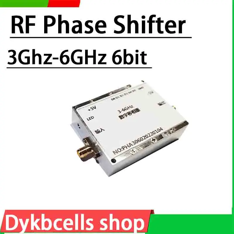 3Ghz-6GHz 6bit RF Phase Shifter C-band 5.8G Digital microonde Phase Shifter control board