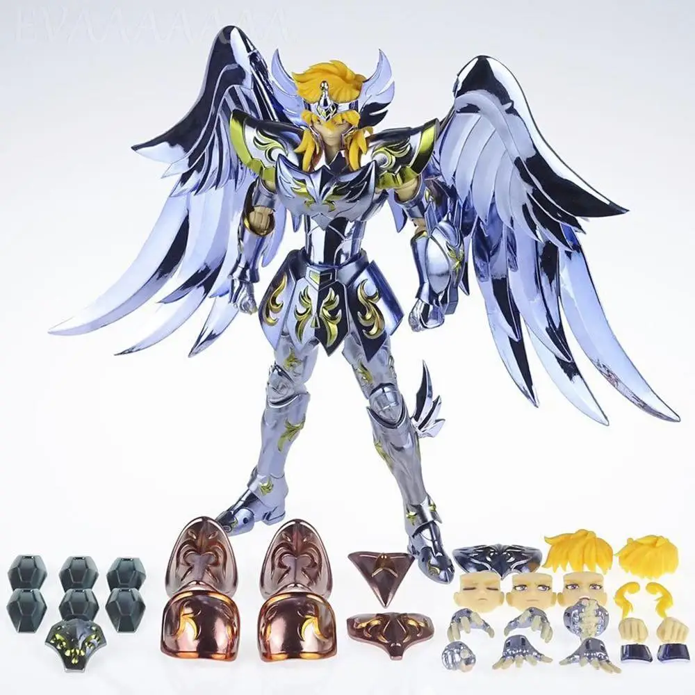 Great Toys Model Saint Seiya Myth Cloth EX/EXM Cygnus Hyoga God Cloth V4 SOG Knights Of The Zodiac Figure Toys GT Model Toys