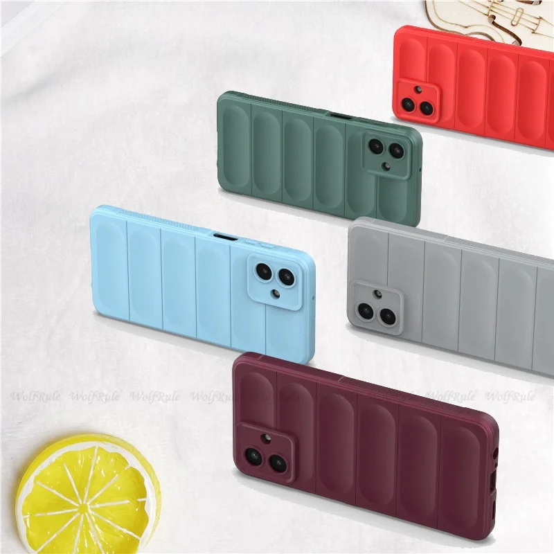 For Samsung A07S Case Cover Samsung Galaxy A07S Capas Shockproof Lens Protective Armor Back Bumper Soft TPU Fundas Samsung A07S