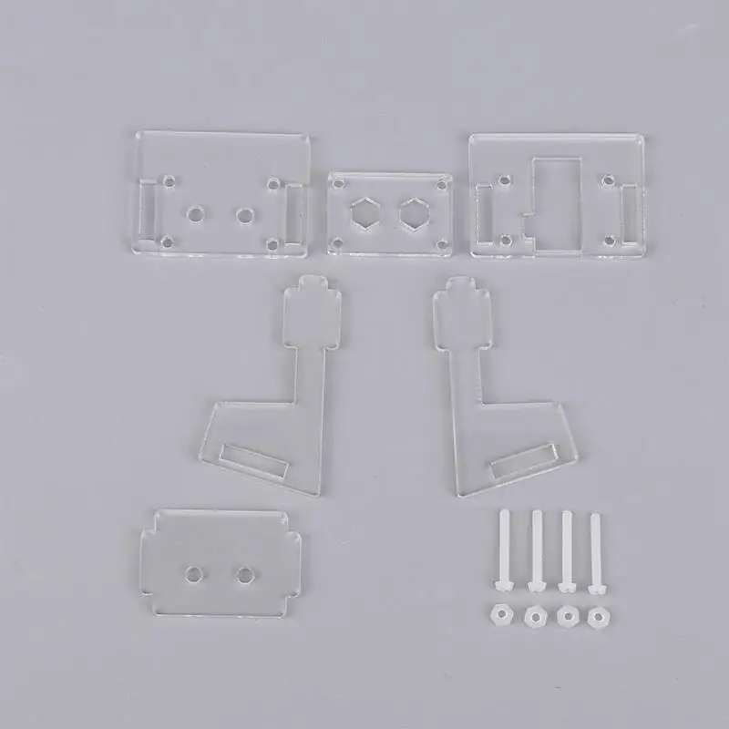 Camera Support Bracket Case, Transparent Acrylic Made for Camera Official Camera V2 Pi 4B 3B Zero