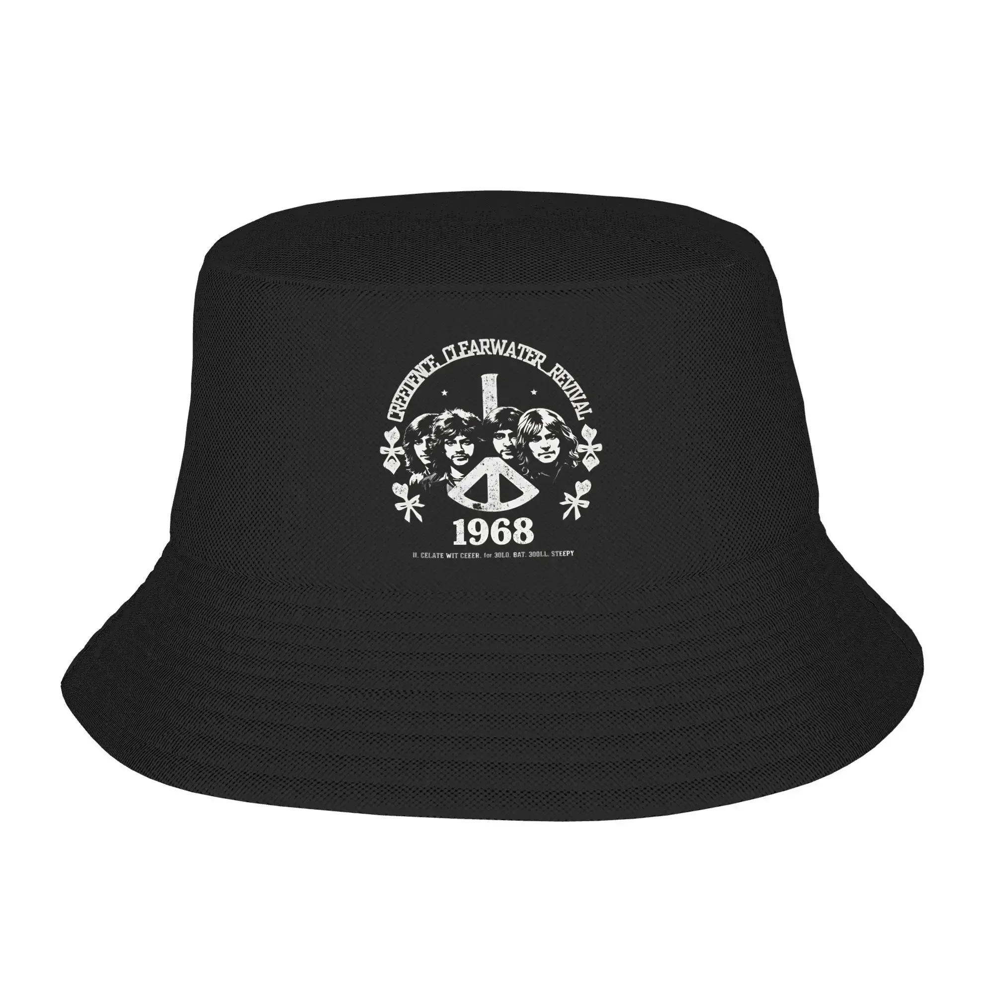 2026 Creedence Clearwater Revivals Bucket Hat Spring  Casual Fisherman Hats For Unisex Soft Fold Fishing Caps Hawaii Visor