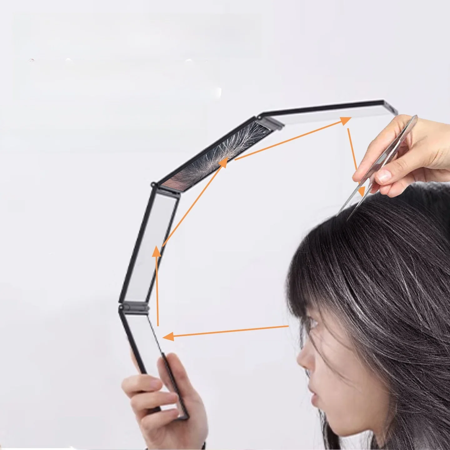 espelho-portatil-empilhavel-de-quatro-faces-para-remocao-visivel-de-pelos-brancos-na-nuca-–-ferramenta-multiangulo-para-auto-remocao-de-pelos-brancos