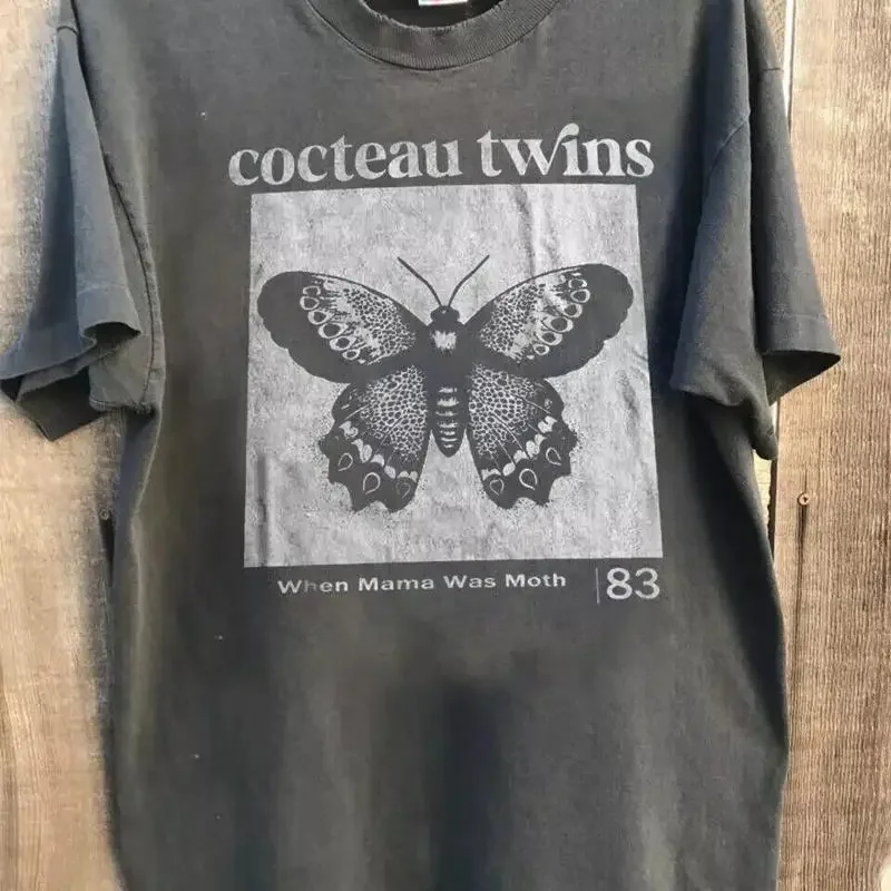 Cocteau Twins Band When Mama Was Moth Charcoal T Shirt Reprint NH13372