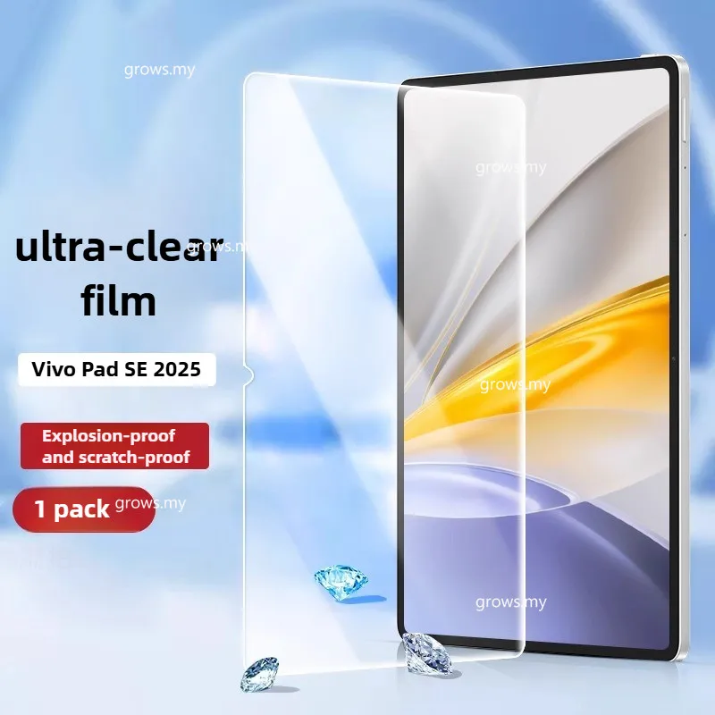 

For Vivo Pad SE 12.3 Inch 2025 Tempered Glass Screen Protector Vivo PadSE 12.3"Tablet Anti Scratch HD Clear Protective Film