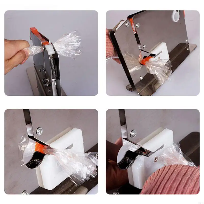 W89C Supermercado acero inoxidable Máquina sellado sellado Empaca para alimentos Packer