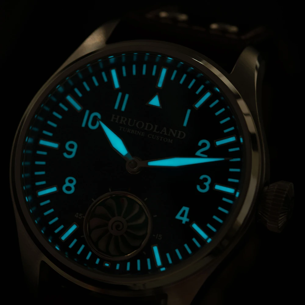 Hruodland 2026 New F016 Mechanical Men Watch BGW-9 Luminous Sapphire Crystal 10Bar Diving Frosted Dial Relojes Watch For Man