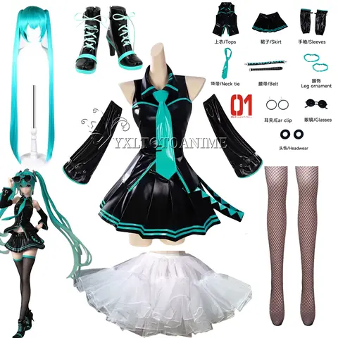 10 best sales Hatsune Miku cosplay-dräkt - №5