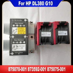 873592-001 870930-001 875070-001 875075-001 New Original For HP DL380 G10 Gen10 Server Heatsink Radiator Cooling Fan Cooler Fan