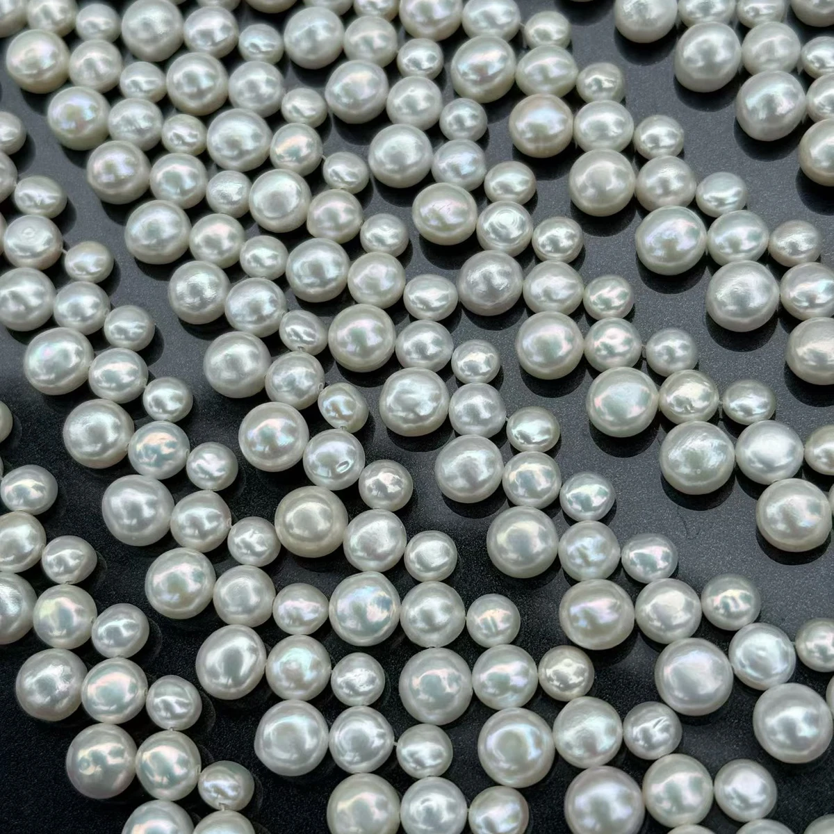 Petal Pearl Natural Freshwater Pearl Side Hole Pearl 7-10mm For Jewelry Making DIY Necklace Bracelet Earrings Chain Accessory