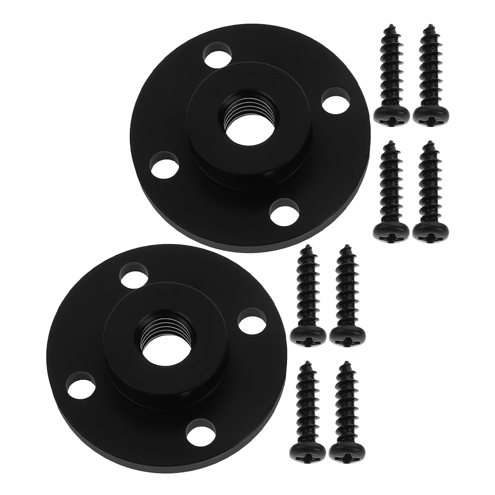 

2pcs Microphone Stand Aluminum Gooseneck Bracket Flange Thread Wall Mount Holder Universal Mic Equipment Suitable Easy