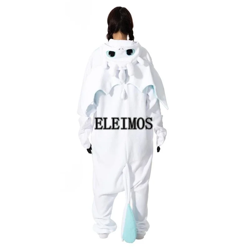 New 2025 Kigurumi Onesie Cartoon Tothless Pajamas For Adult Women Men Animal Pyjamas Homewear Halloween Cosplay Party Cos RQR90