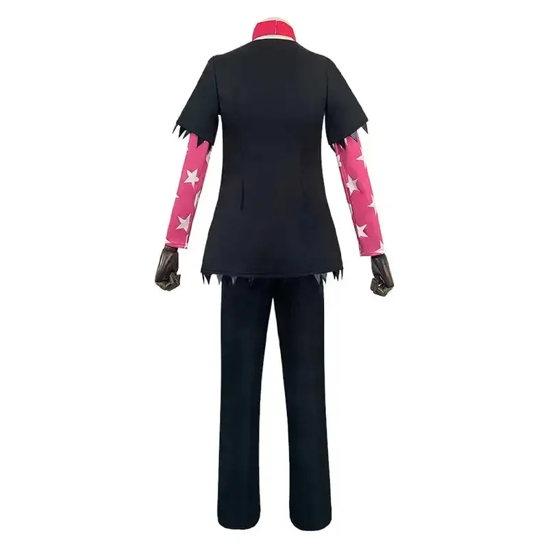 Octavia cosplay anime feminino papel traje dos desenhos animados helluva cosplay chefe outfits senhoras disfarce adulto menina halloween fantasia terno