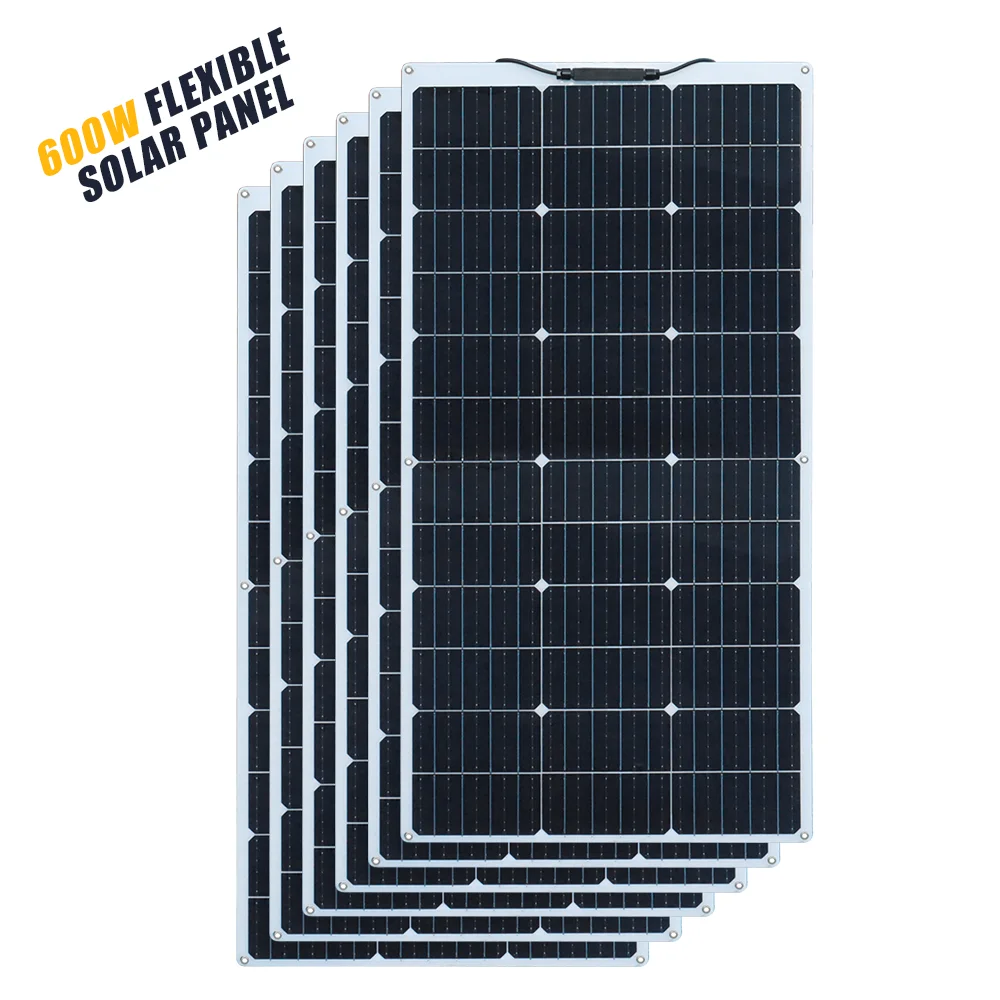 

XINPUGUANG 100w 200w 12v portable Solar Panel Flexible 18V 100W - 1000W plate CELLS Monocrystalline silicon Panel Solar kit