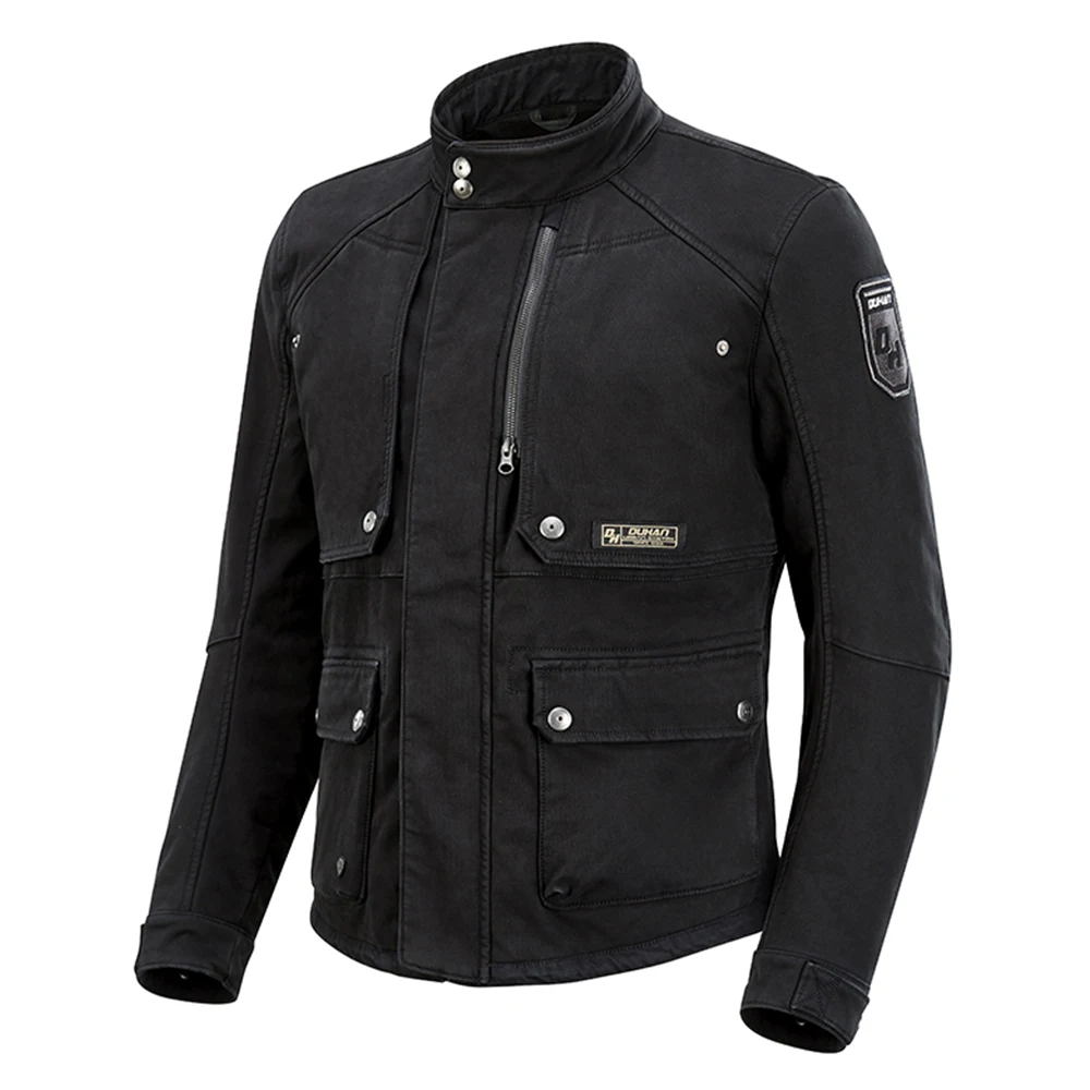 DUHAN-Veste de moto coupe-vent et résistante au froid pour homme, vestes d'équitation, motocross, vestes de course, vêtements de protection pour vélo de route