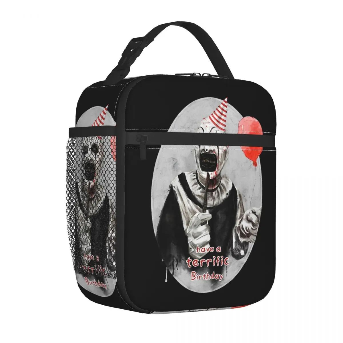 لديك عيد ميلاد رائع مرعب معزول حقيبة الغداء الحرارية وجبة الحاويات مانعة للتسرب حمل علب الاغذية بينتو الحقيبة العمل في الهواء الطلق