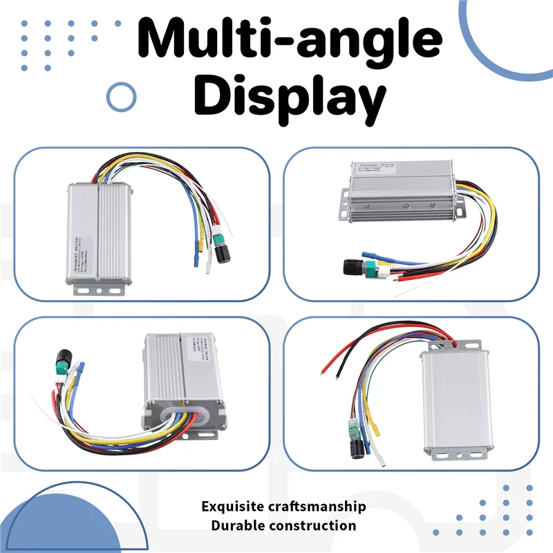 

B04C-24V 15A Brushless Blower Motor Controller With Speed Regulation PWM And Switching Module