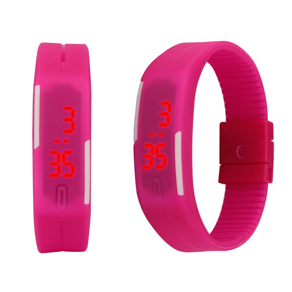 LED-aanraakarmband voor Rosy Daily Waterdichte stembediening Sportarmband Slimme armband