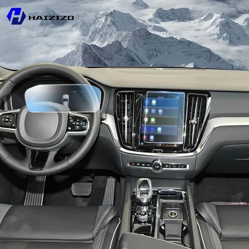 

Для Volvo V60 2019-2025 салон автомобиля матовая защитная пленка для экрана консоль GPS-навигация ЖК-экран ТПУ пленка устойчивая к царапинам PPF